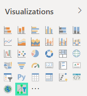 Custom Visual in Visualization pane